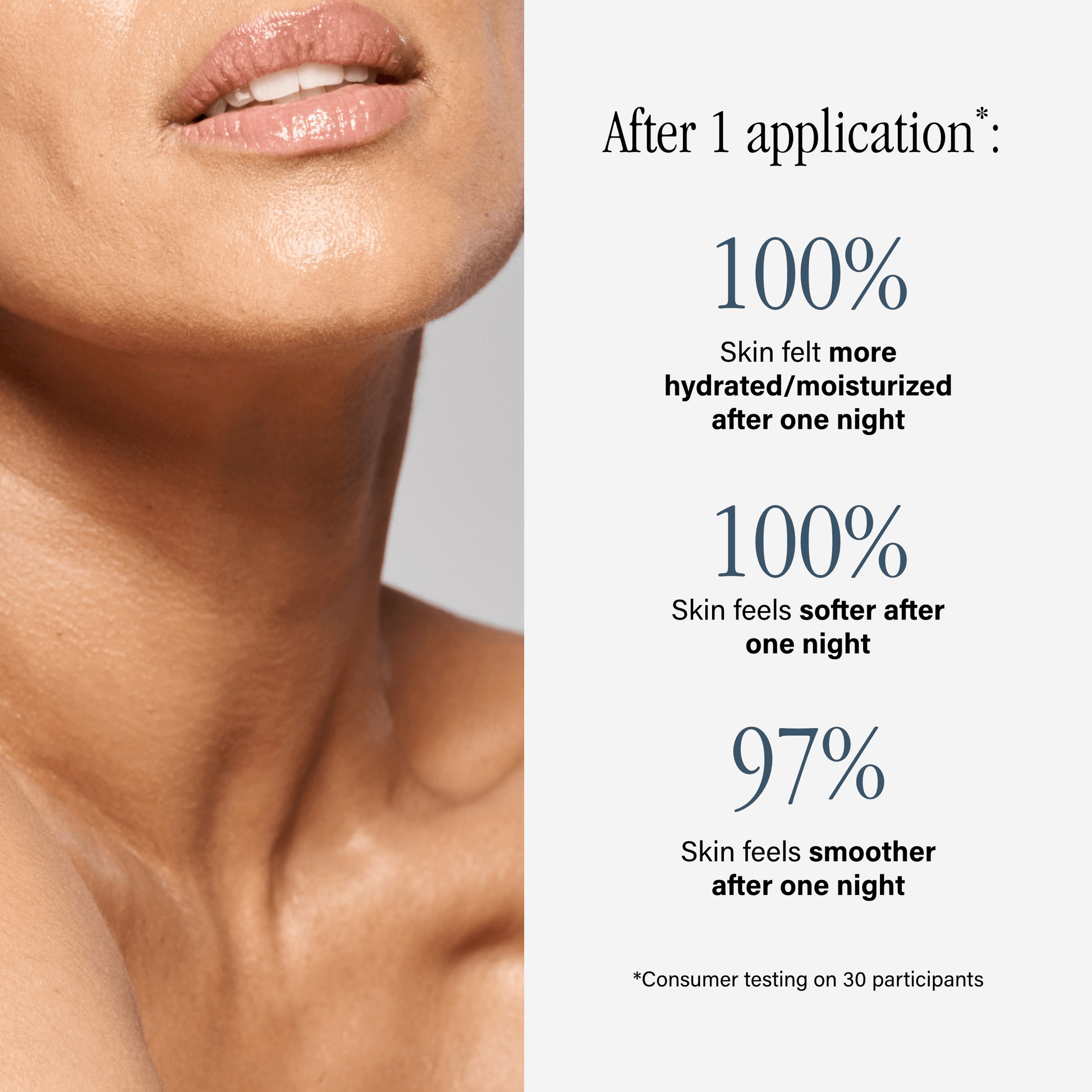 SKINN Skinn Cosmetics: Leave-On Mask with Rice Protein + Probiotics Comfort Body care anti-aging Neck treatment