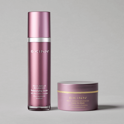 SKINN Skinn Cosmetics: Leave-On Mask with Rice Protein + Probiotics Comfort Body care anti-aging Neck treatment