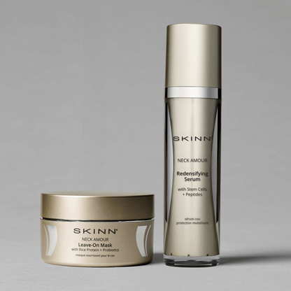 SKINN Skinn Cosmetics: Leave-On Mask with Rice Protein + Probiotics Comfort Body care anti-aging Neck treatment